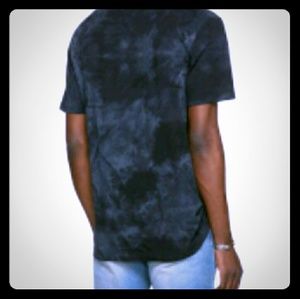 Arizona cotton T grey tie dye